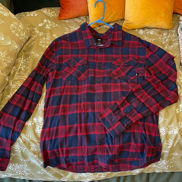Vans Shirts Vans Tailored Fit Mens Flannel Poshmark